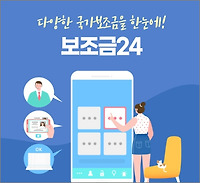 보조금24 이용 방법, 보조금 정보 한눈에 보자