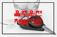 음주운전 처벌 기준, 벌금기준 (최신)