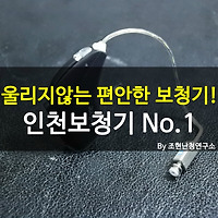 인천보청기 울리지않는 편안한 보청기 성공사례!