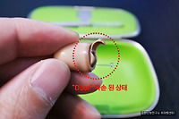 포낙보청기 수리_배터리 제거