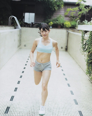 NGT48 Minami Kato Jump Around on Bubka Magazine