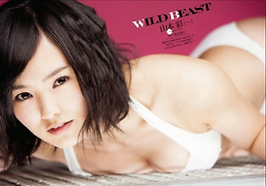 NMB48 Sayaka Yamamoto Wild Beast on WPB Magazine