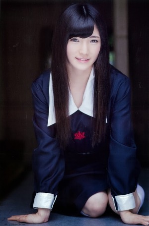 AKB48 Nana Okada Suishoushitsu no Shoujyo on UTB Magazine
