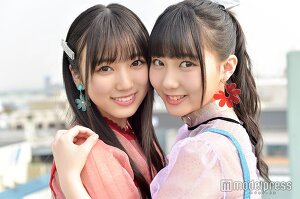 HKT48 Nako Yabuki and Miku Tanaka "Toki wa Kita" on Modelpress