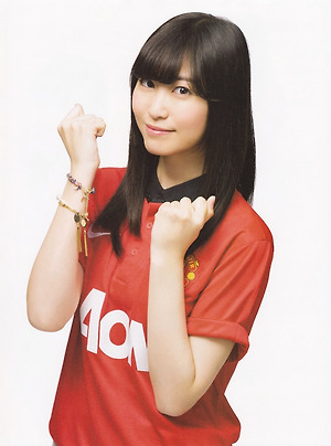 SKE48 Manatsu Mukaida Cover Girl on Soccer Game King Magazine