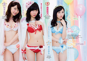 AKB48 Girls Party Surprise on WPB Magazine