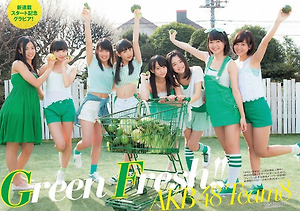 AKB48 Team8 Green Fresh on WPB Magazine