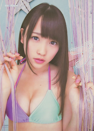 AKB48 Rina Kawaei Puni to Pop on Young Jump Magazine