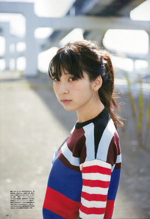 HKT48 Natsumi Matsuoka Somewhere Outside Tokyo on UTB Magazine