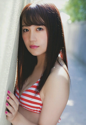 AKB48 Mako Kojima Kimi ga Kaketa Natsu on Girls! Magazine