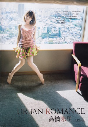 AKB48 Juri Takahashi Urban Romance on UTB Magazine