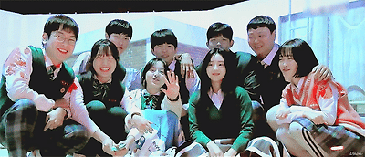 지금 우리 학교는 넷플릭스 캐릭터 소개 영상 GIF