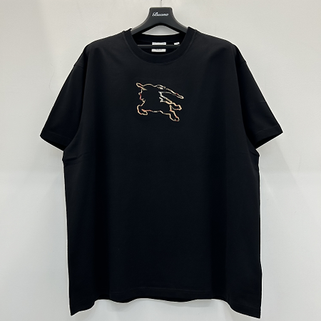 천안 명품샵 부오노 버버리 프로섬 로고 남성 반팔 티셔츠 블랙