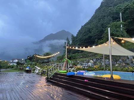 단양 개울가펜션 1박2일 여름휴가~