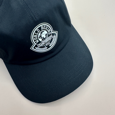 천안 명품샵 부오노 몽클레어 챔피언십 로고 베이스볼캡 블랙 공용 모자