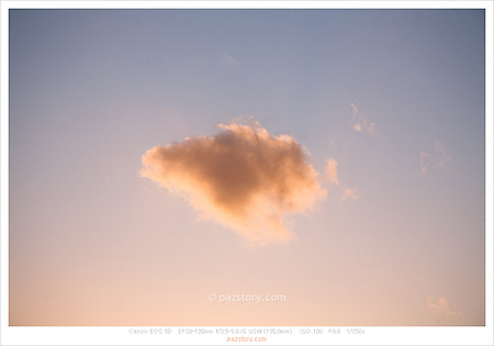 구름 (Canon 5D)
