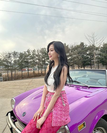 Apink (에이핑크) 오하영 '에이핑크 팬 콘서트 Pink drive' 포스터 촬영 현장