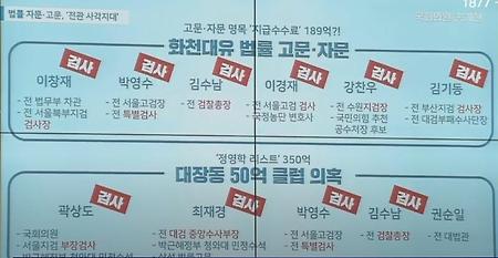 성남 대장동 개발의혹 국감 - 더불어 민주당 측 전술패턴