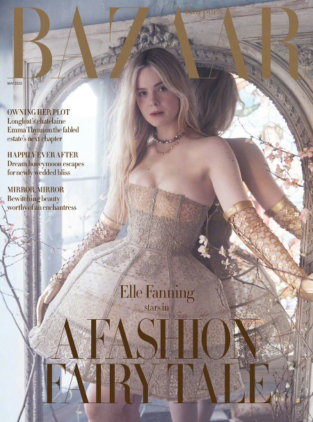 엘르 패닝 (Elle Fanning) 'Harper's Bazaar UK' 화보