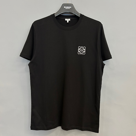 [천안 명품샵 부오노] 로에베 남성 로고 레귤러 핏 반팔 티셔츠 (블랙)
