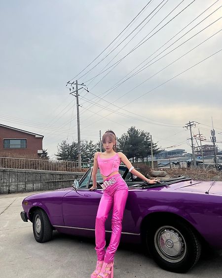 Apink (에이핑크) 김남주 '에이핑크 팬 콘서트 Pink drive' 포스터 촬영 현장