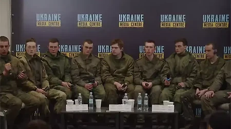 러시아 강제징집 대학생들 우크라이나군에 항복