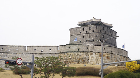 [수원화성성곽길02]동북노대(東北弩臺)와 동북공심돈(東北空心墩)