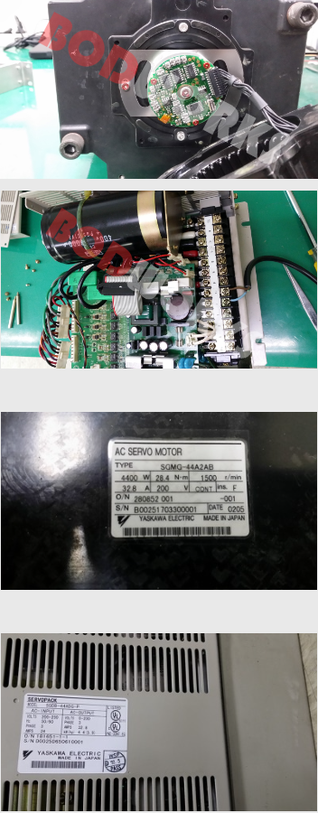 YASKAWA  AC SERVO MOTOR