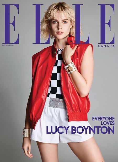 루시 보인턴 (Lucy Boynton) 'Elle Canada'