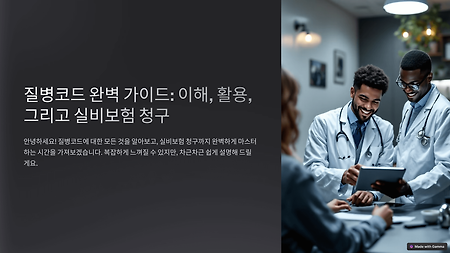 진료기록에서 질병코드 확인하는 방법