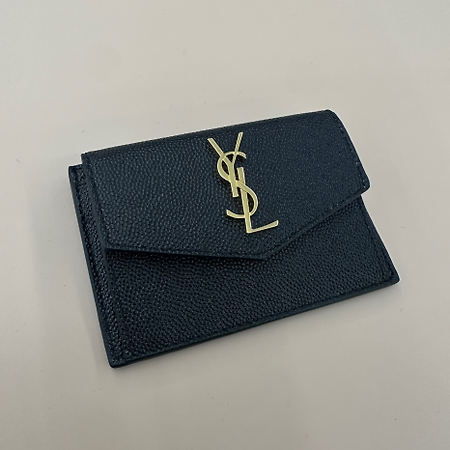 천안 명품샵 부오노 생로랑 업타운 카드 지갑 (블랙)