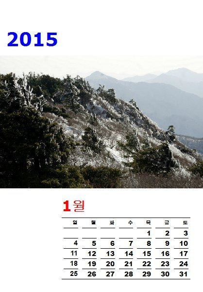 2015년 MY 달력1