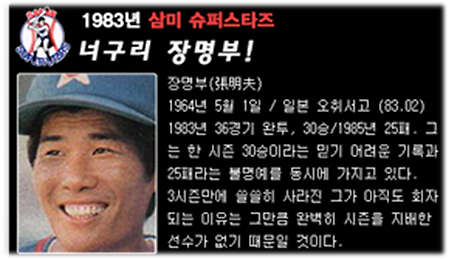 마구마구의 추억 - 너구리 83 장명부