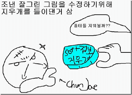 그림 그리다 가장 헬게이트 맞을 때