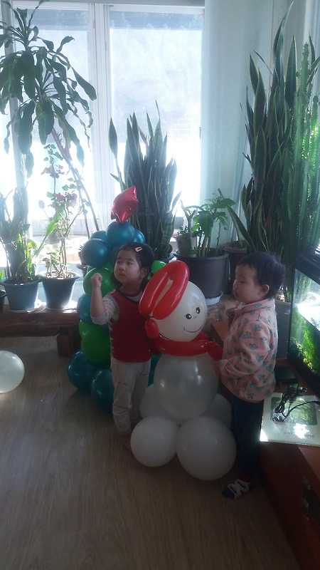 보민이와 가평 할머니네~