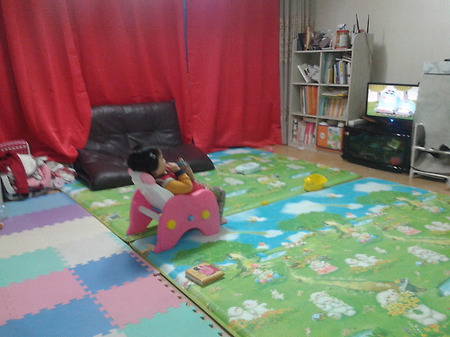 사장님 TV시청중