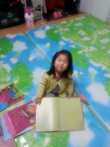 외숙모,  책 고마워요