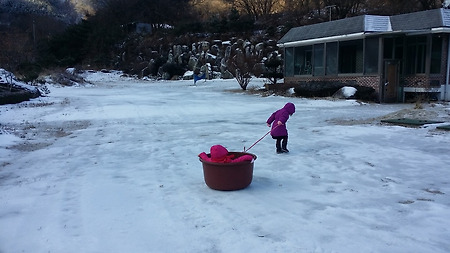 가평에서의 겨울 with 보민