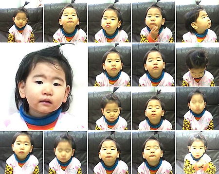 도연이 증명사진 포즈 3 (스냅)