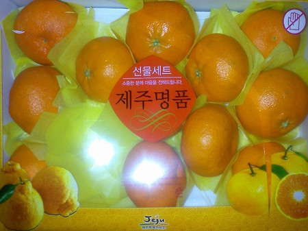 인호형이 보내준 레드향 냠냠 ^^