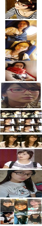 2005년 여자연예인 리즈시절 뿔테모습들