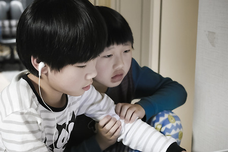 두 아들..