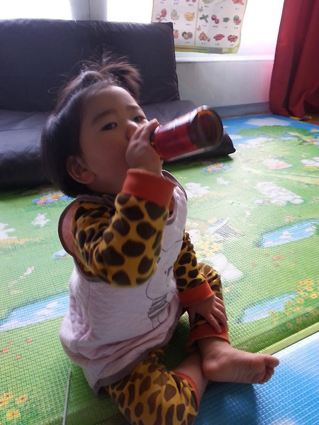 피곤할땐 홍삼드링크~ ^^