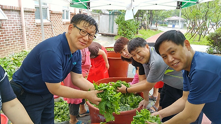 '초록김치담그기' 자원봉사활동 다녀옴~