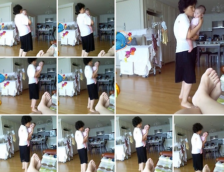 외할머니와 도연이 (스냅)