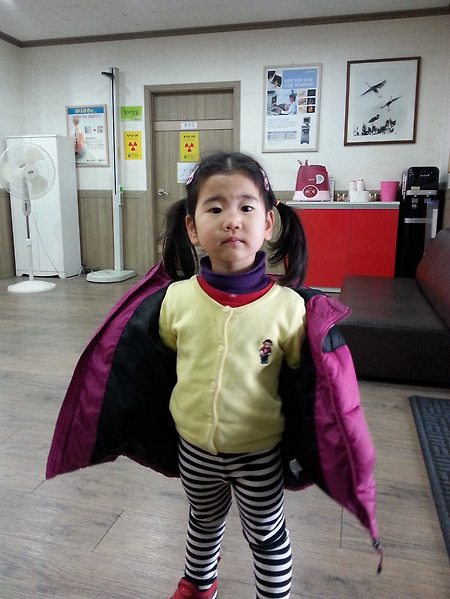 치과에서 의젓하게~