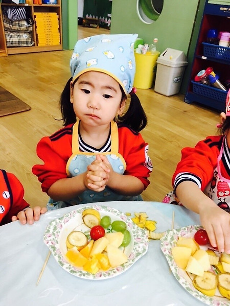 [어린이집] 과일꼬치 만들기
