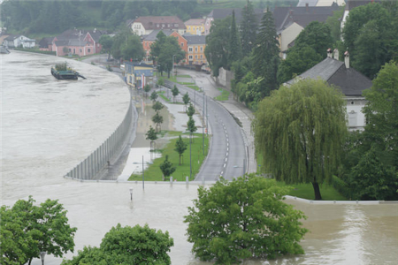 오스트리아의 홍수방지시설