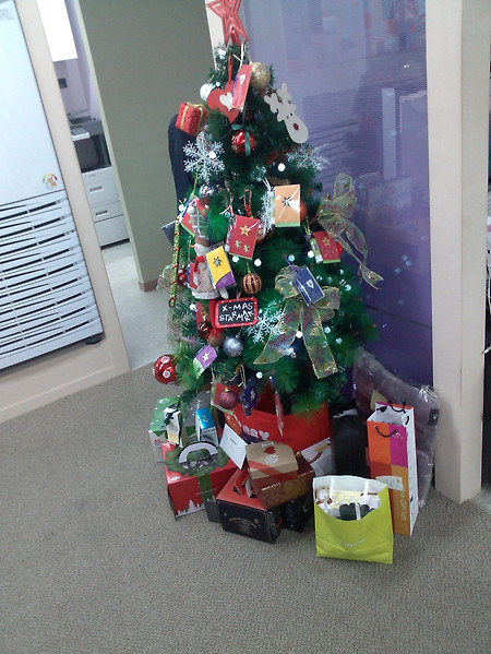 前직장, 12월 풍경