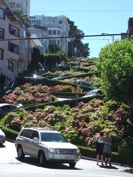 뒤늦은 관광 Guide 후기 및 사진 - Lombard Street